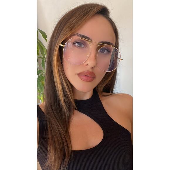 NEW Gucci GG1479S Gold BLUELIGHT Metal Sunglasses - Picture 2 of 9